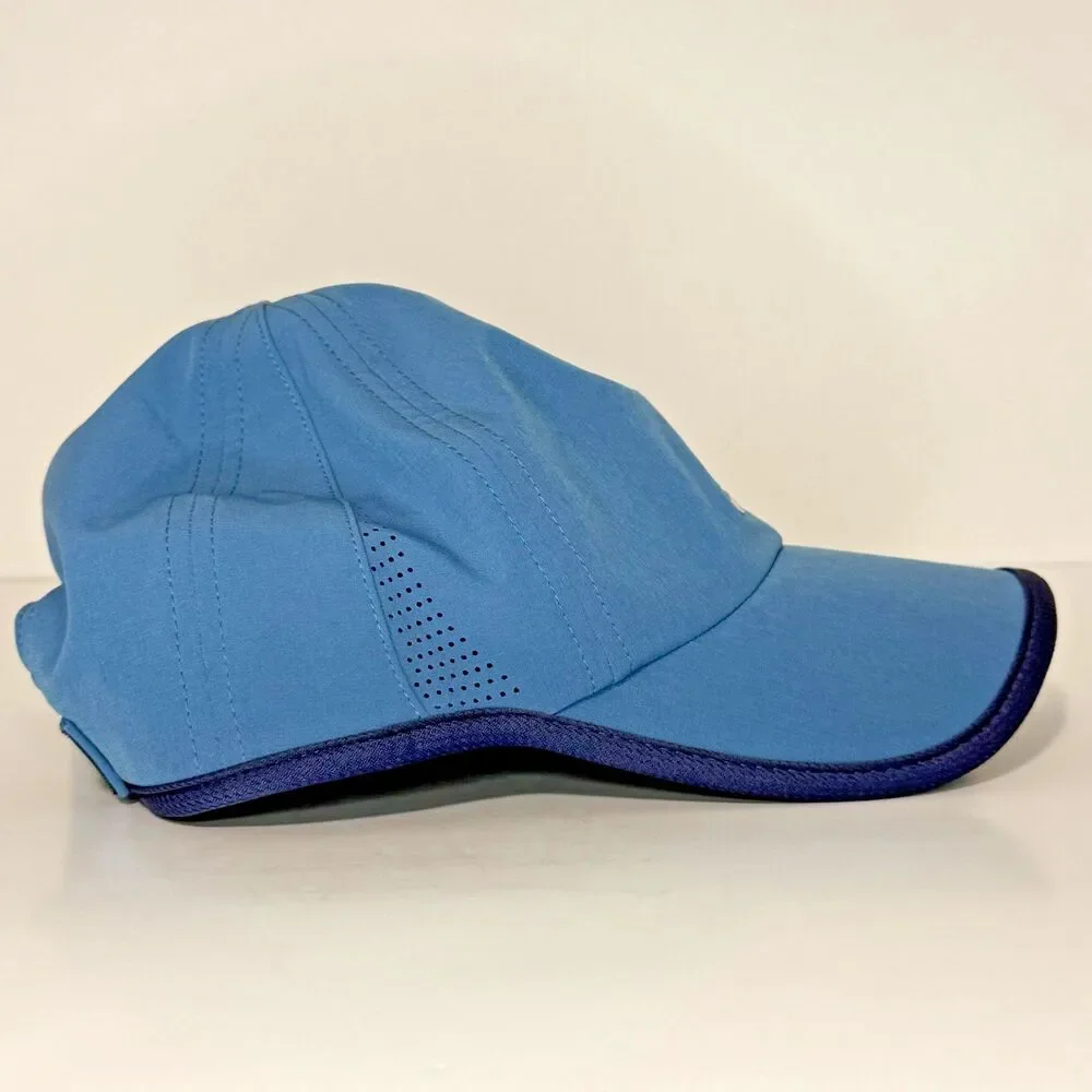 Adidas AeroReady Adjustable Hat Blue Performance Running Golf Dad Cap OSFM